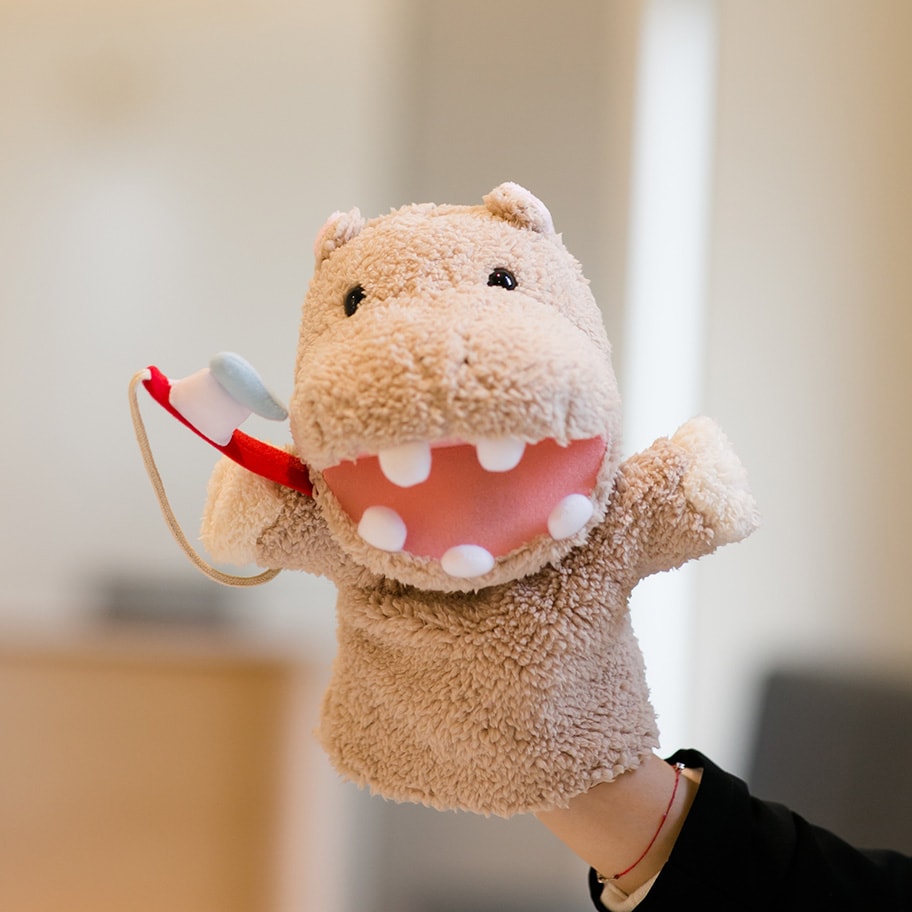 小児科治療の様子